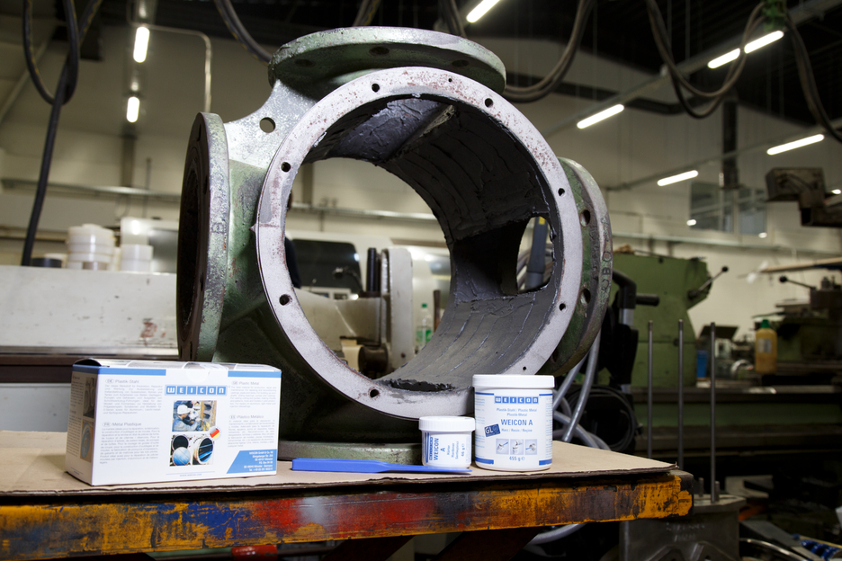 WEICON A | 钢填充环氧树脂产品，用于维修和间隙填充，DNV GL 船级社认证