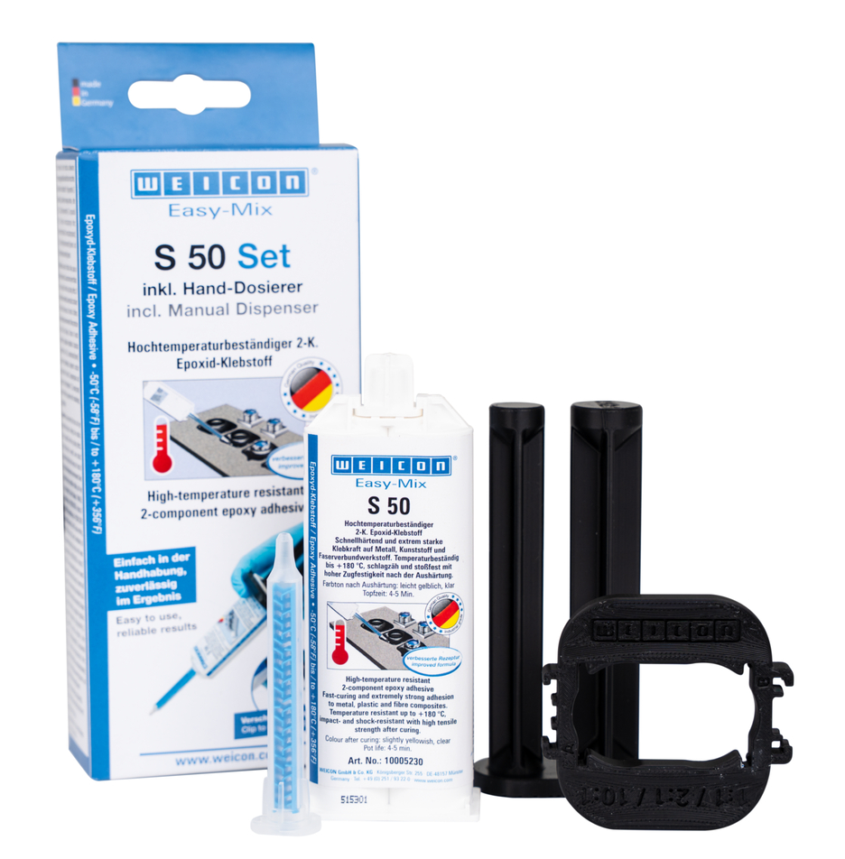 Easy-Mix易混合型 S 50 | 用于快速维修的耐高温环氧树脂粘合剂
