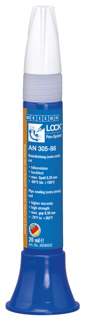 WEICON螺纹锁固胶 AN 305-86 | extra strong, high strength, higher viscosity