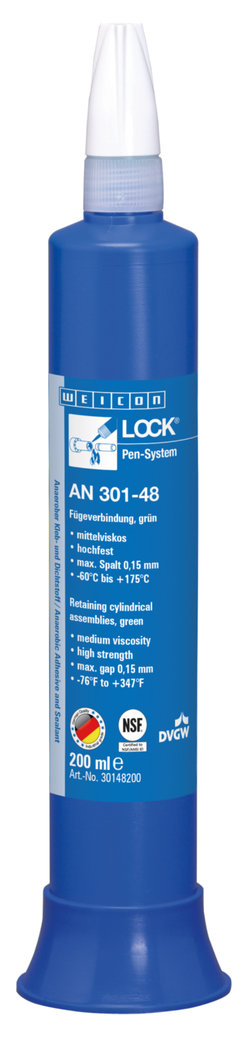 WEICONLOCK® AN 301-48 固持胶 | 高等强度，获得饮用水接触许可