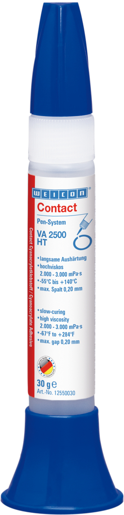 VA 2500 HT氰基丙烯酸酯粘合剂 | high-viscosity instant adhesive, high-temperature-resistant up to 140°C