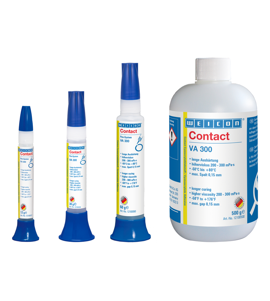 VA 300 氰基丙烯酸酯粘合剂 | instant adhesive for porous and absorbent materials