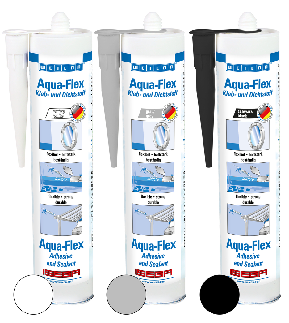 Aqua-Flex 耐水型弹性胶 | adhesive and sealant for wet and moist surfaces, based on MS-Polymer