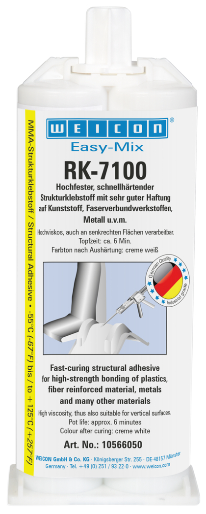 易混合型 RK-7100 | structural acrylic adhesive, fast-curing