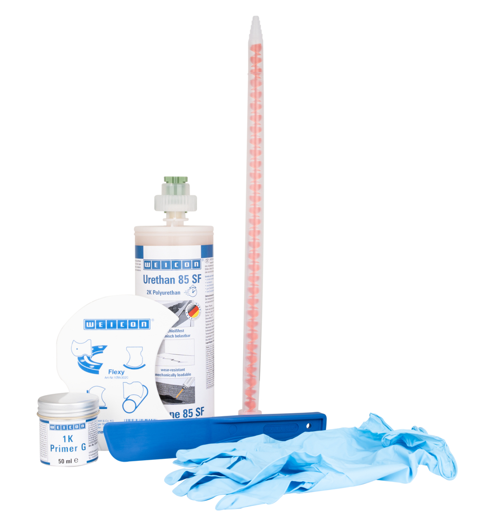 皮带维修套装快速型 SF | fast curing polyurea repair and coating compound for rubber surfaces, work pack