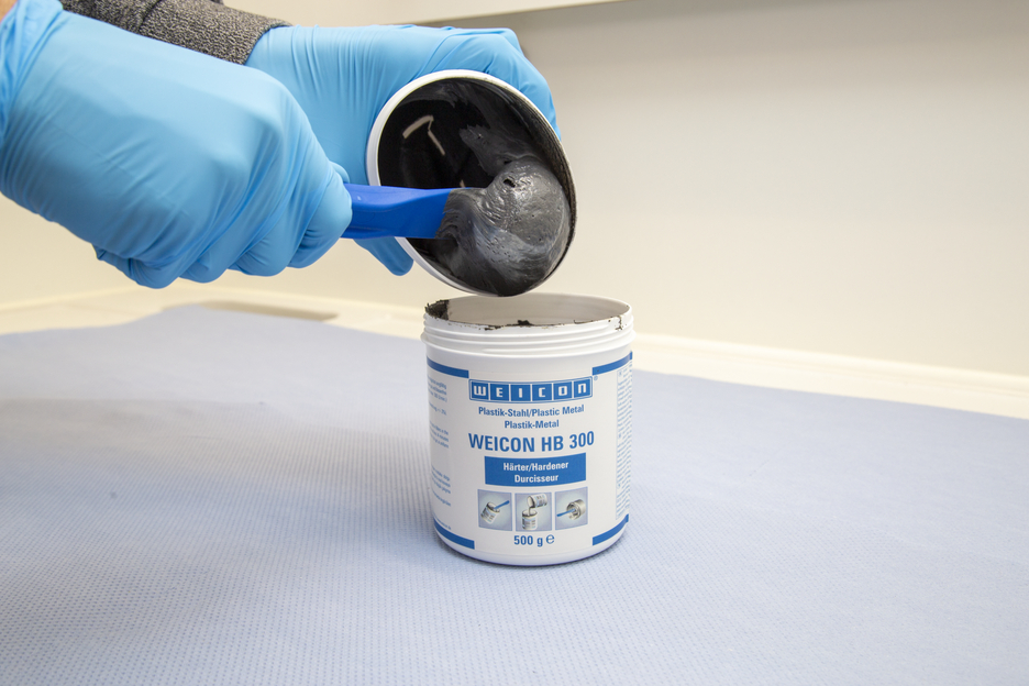 WEICON 耐高温钢铁修补剂 HB 300 | high-temperature-resistant epoxy resin system for repairs and moulding
