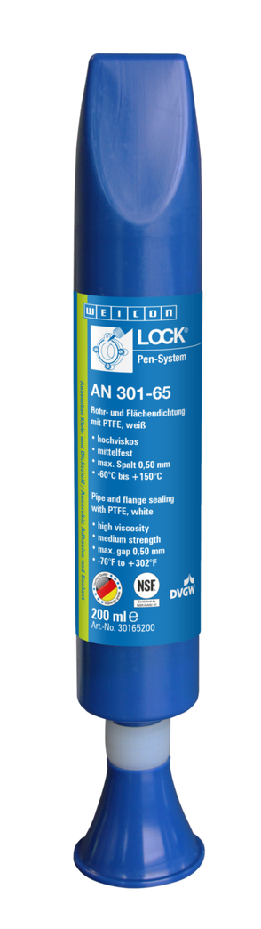 WEICONLOCK® AN 301-65 法兰密封胶 | 含PTFE，中等强度，获饮用水接触许可