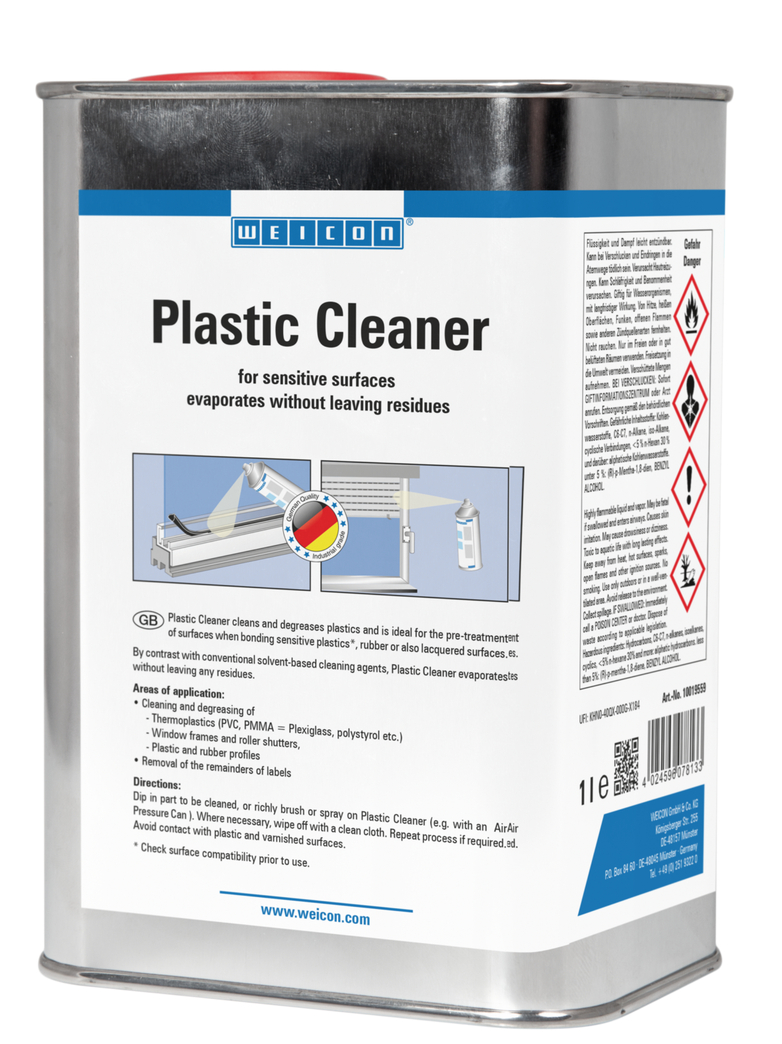 塑料清洁剂 | cleaner for plastic, rubber and powder-coated materials