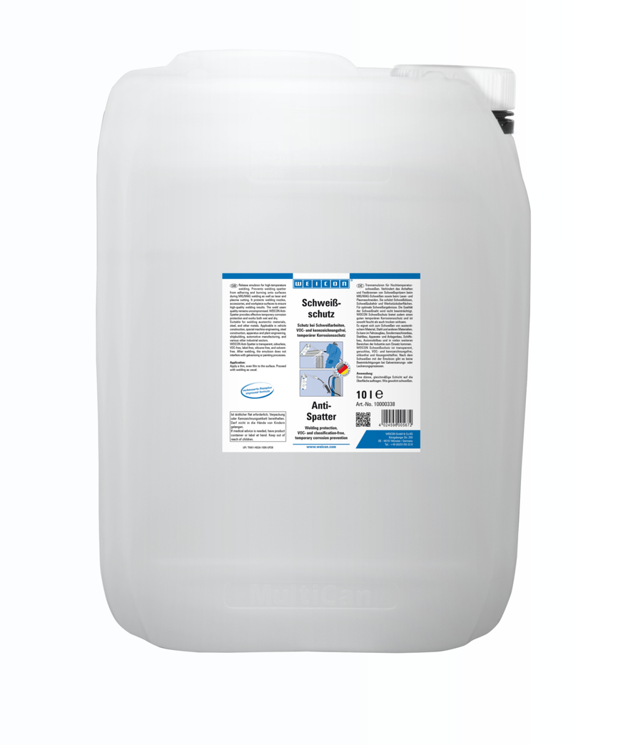 焊接保护剂/防飞溅剂环保型 | 焊接作业中无VOC且无标签的保护剂