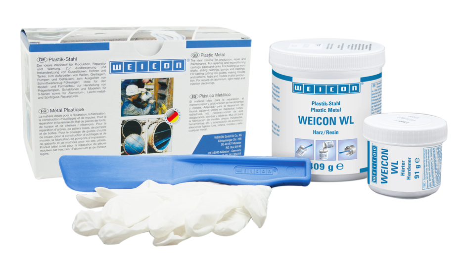 WEICON WL | 陶瓷填充的环氧树脂产品，用于提供强效的耐磨保护