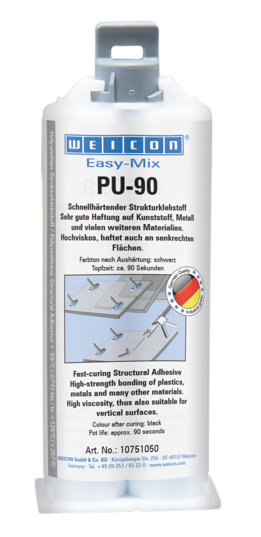 易混合型 PU-90 | polyurethane adhesive, high strength, pot life approx. 90 seconds