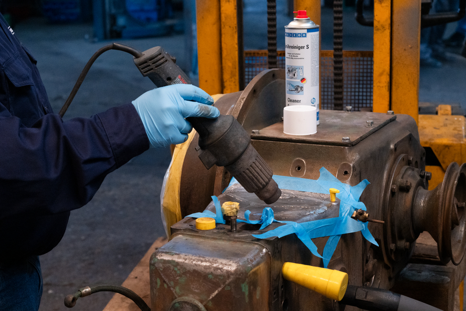 WEICON 耐高温钢铁修补剂 HB 300 | high-temperature-resistant epoxy resin system for repairs and moulding