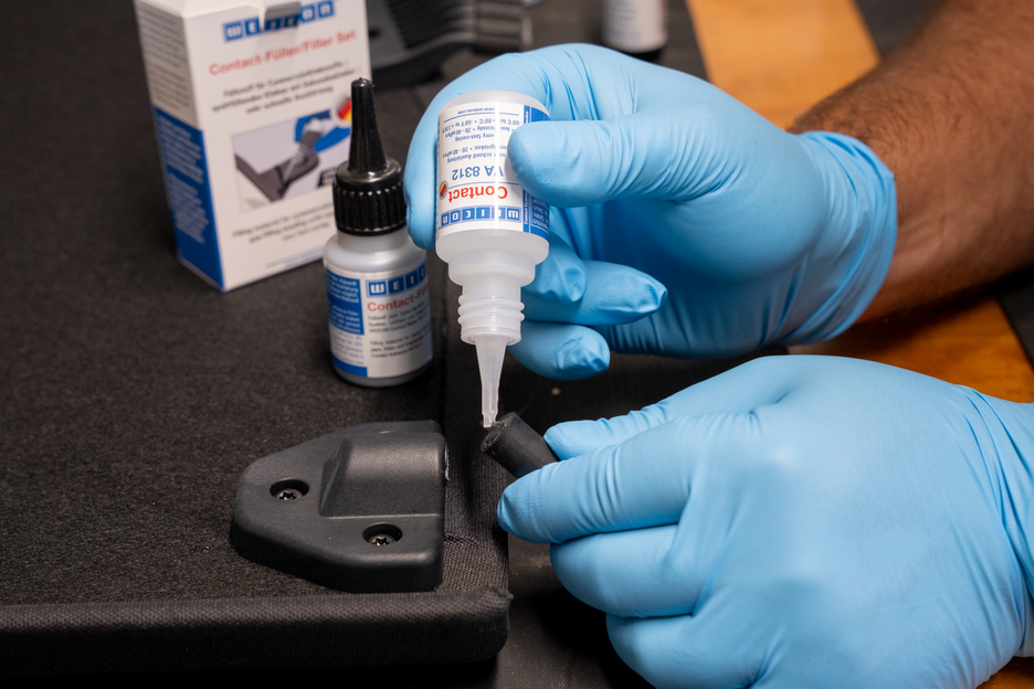 ‌瞬间胶填充剂套装 | transparent special filler and cyanoacrylate adhesive Contact VA 8312