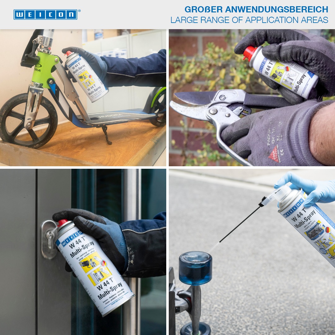 W 44 T® Multi-Spray 万用防锈润滑喷剂 | lubricating and multifunctional oil with 5-fold function