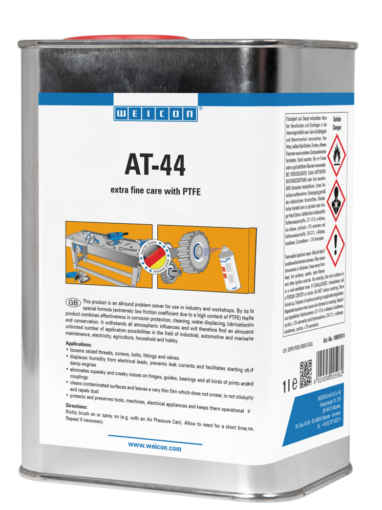 AT-44 多功能工艺液 | silicone-free multifunctional spray with PTFE