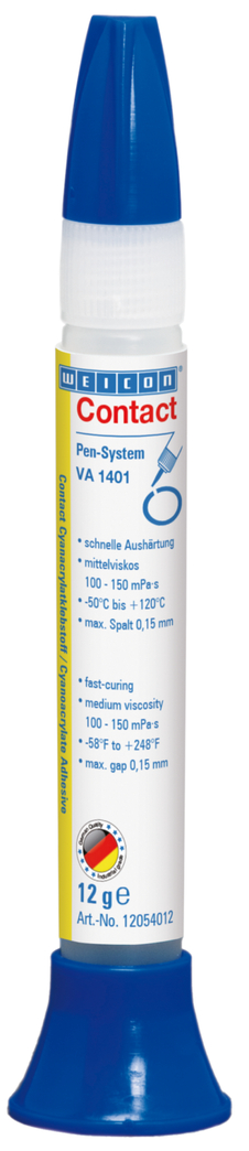 VA 1401 氰基丙烯酸酯粘合剂 | instant adhesive for fabric, foam rubber and large-pored elastomers