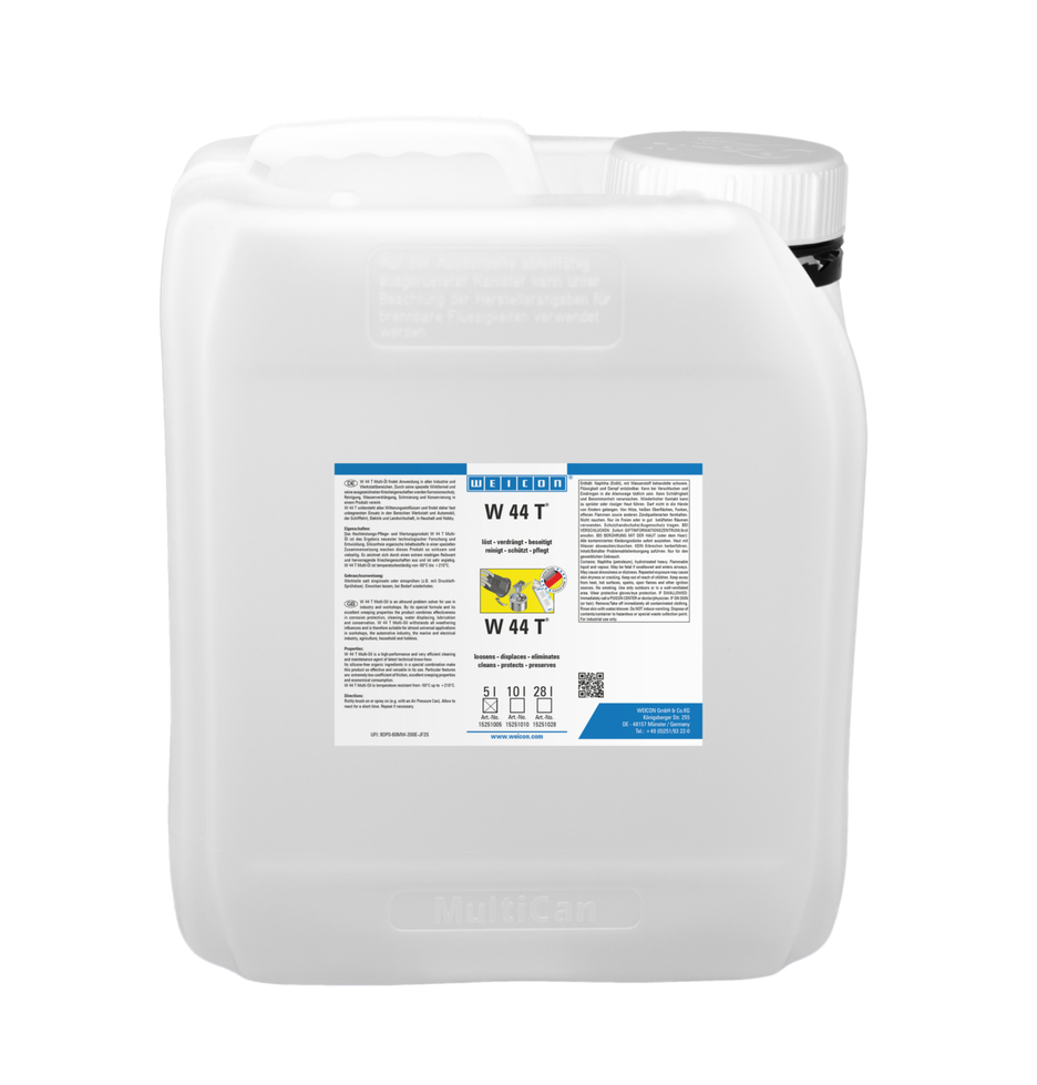 W 44 T® 万用防锈润滑剂 | lubricating and multifunctional oil with 5-fold function W 44 T® 万用防锈润滑剂 | lubricating and multifunctional oil with 5-fold function