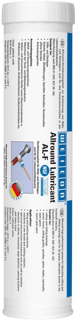 高效润滑脂 AL-F | 食品级的多功能润滑脂