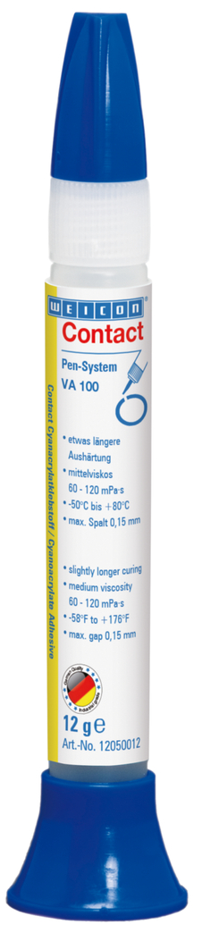 VA 100 氰基丙烯酸酯粘合剂 | instant adhesive for metal, plastic and rubber