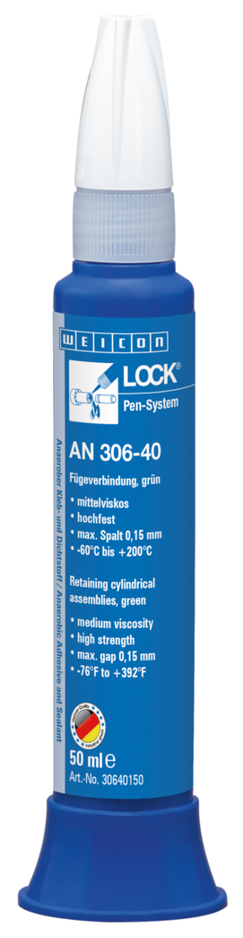 WEICON螺纹锁固胶 AN 306-40 | high strength, high-temperature-resistant, slow-curing