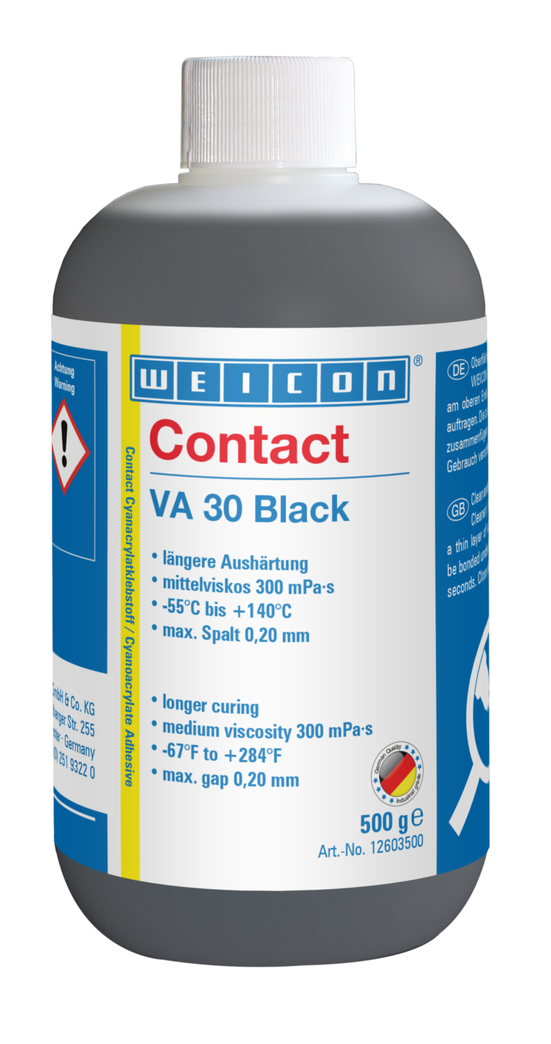 VA 30 HT氰基丙烯酸酯粘合剂 | instant adhesive with medium viscosity, rubber-filled