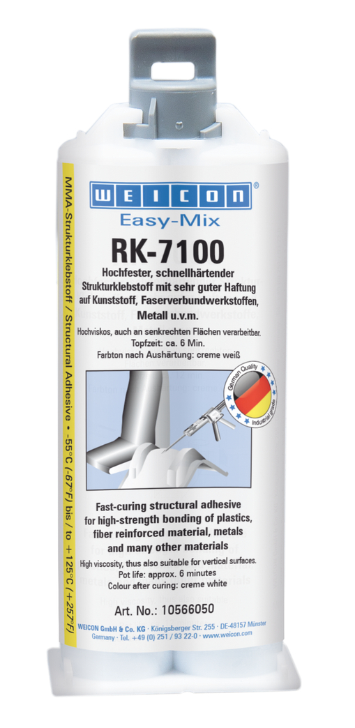 易混合型 RK-7100 | structural acrylic adhesive, fast-curing