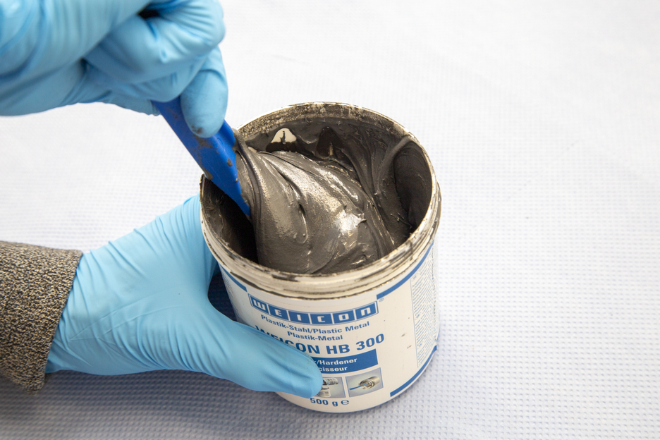 WEICON 耐高温钢铁修补剂 HB 300 | high-temperature-resistant epoxy resin system for repairs and moulding
