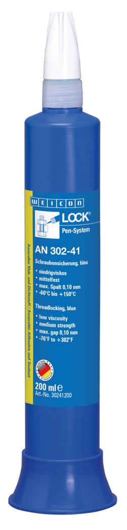 WEICON螺纹锁固胶 AN 302-41 | medium strength, low viscosity