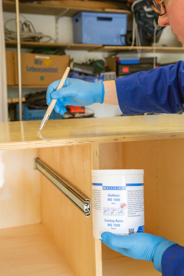 WEICON 树脂型修补剂 MS 1000 | epoxy resin system for bonding, laminating and casting