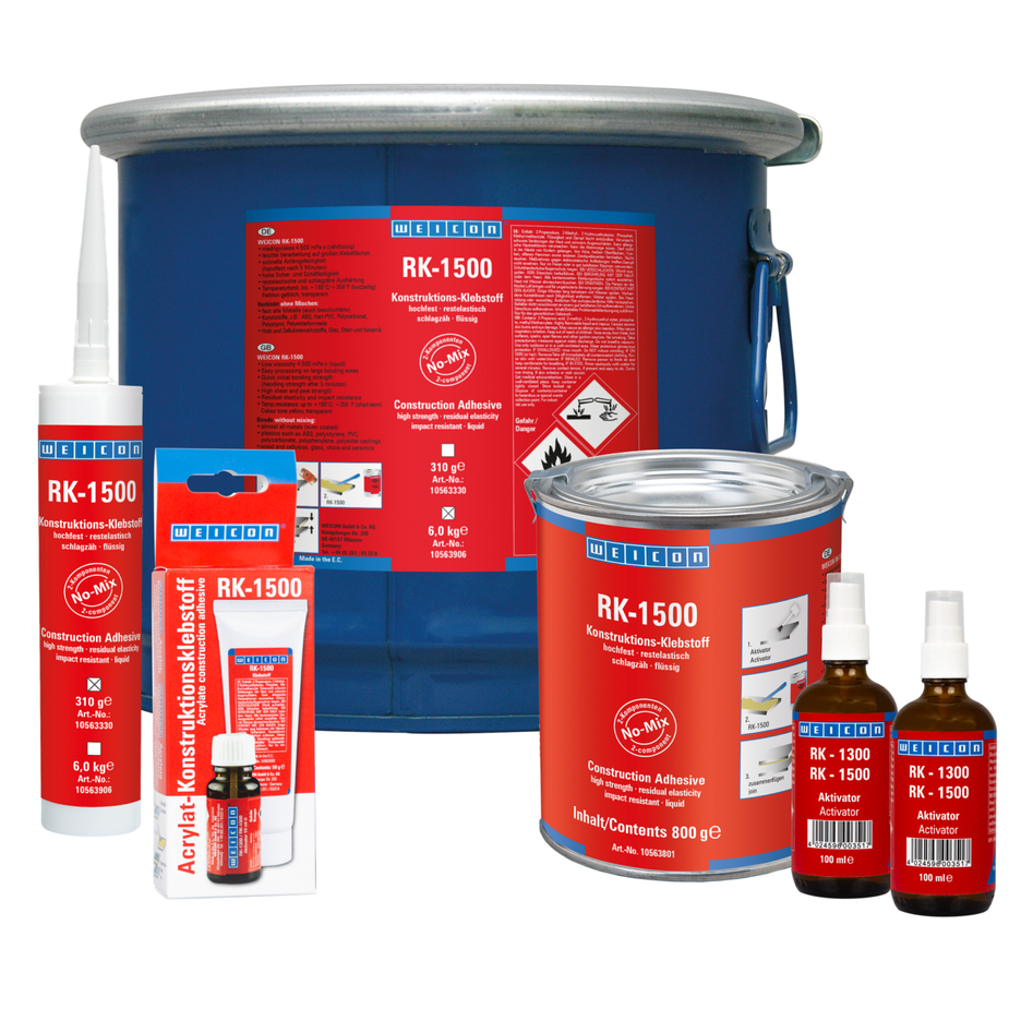 RK-1500 | structural acrylic adhesive, liquid no-mix adhesive