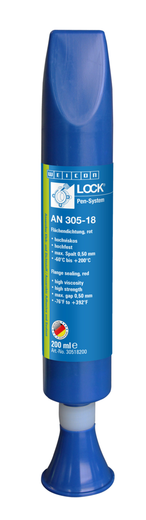 WEICON螺纹锁固胶 AN 305-18 | for large gap bridging, high strength, high viscosity