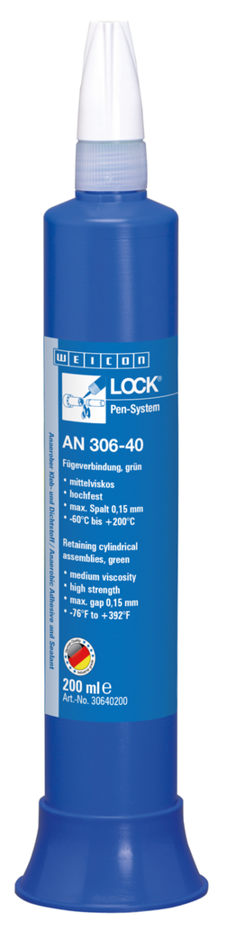 WEICON螺纹锁固胶 AN 306-40 | high strength, high-temperature-resistant, slow-curing