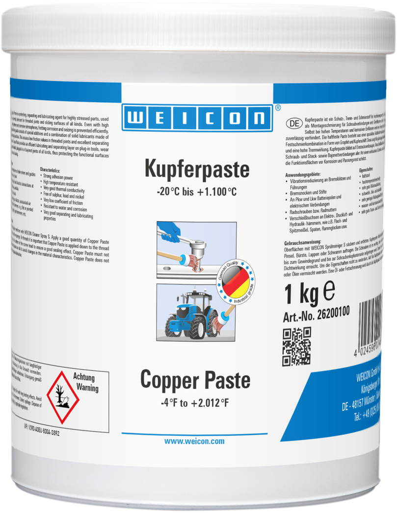 铜膏 | copper-based lubricant and release agent paste