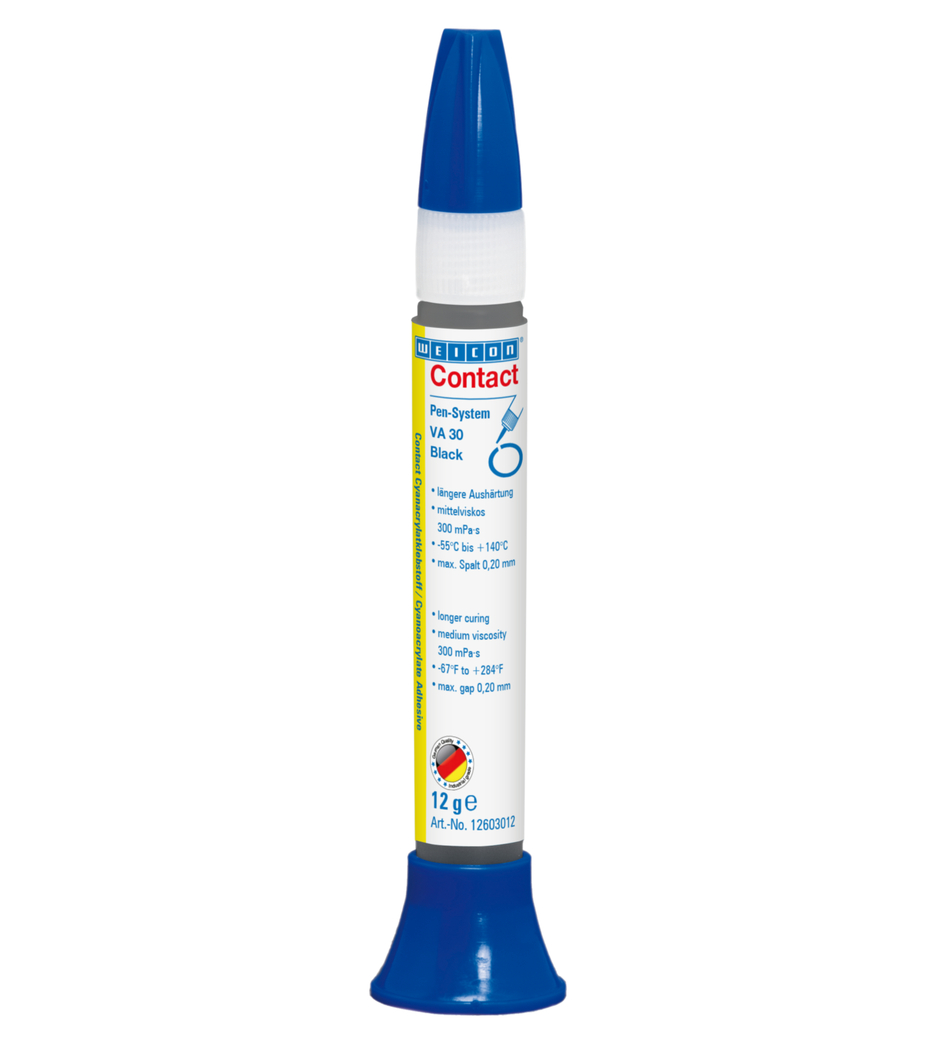 VA 30 HT氰基丙烯酸酯粘合剂 | instant adhesive with medium viscosity, rubber-filled