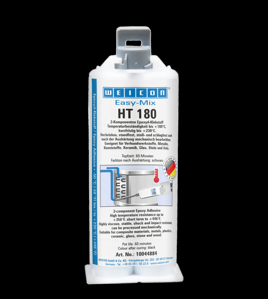 Easy-Mix HT 180 | epoxy adhesive high-temperature-resistant up to 180°C