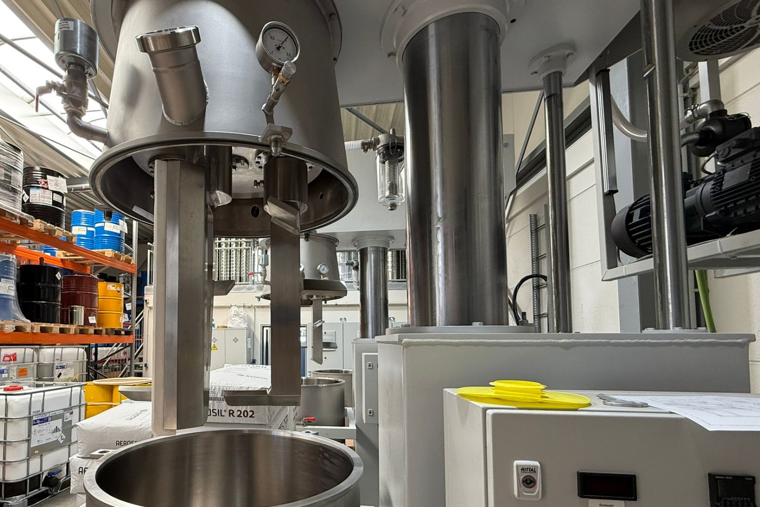 房間內的大型機器