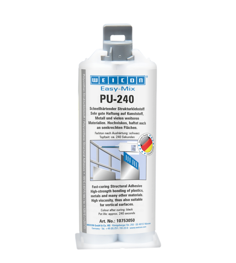 易混合型 PU-240 | polyurethane adhesive, high strength, pot life approx. 240 seconds