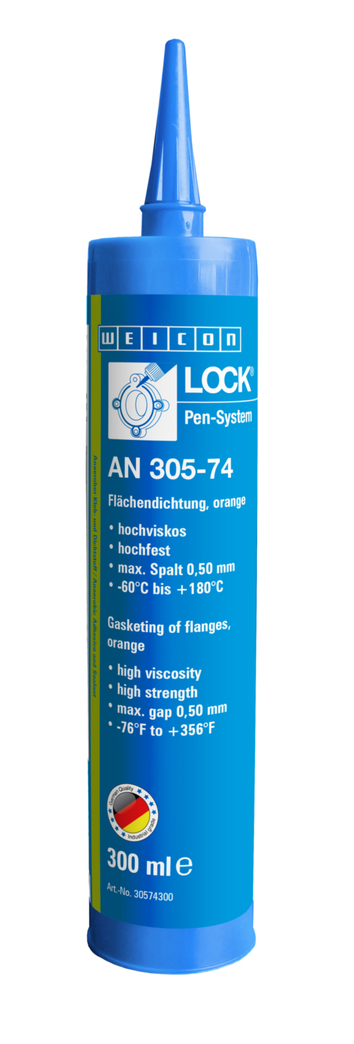 WEICON螺纹锁固胶 AN 305-74 | for sealing flanges, high strength, high viscosity