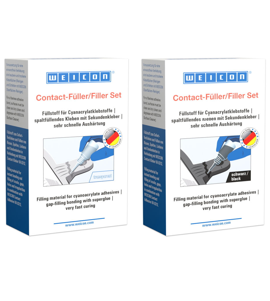 ‌瞬间胶填充剂套装 | transparent special filler and cyanoacrylate adhesive Contact VA 8312