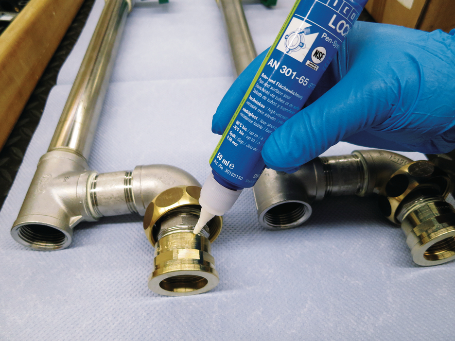WEICONLOCK® AN 301-65 法兰密封胶 | 含PTFE，中等强度，获饮用水接触许可