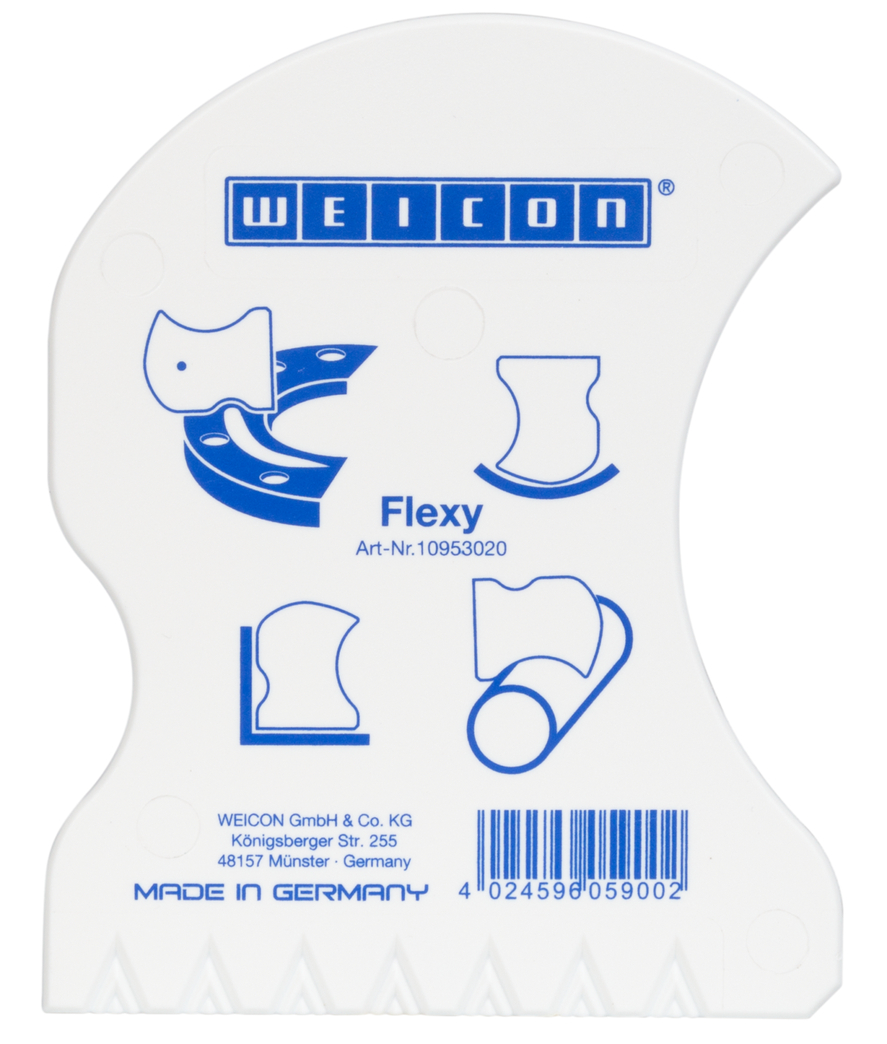 多功能刮铲 Flexy | specially shaped spatula for effectively moulding contours 多功能刮铲 Flexy | specially shaped spatula for effectively moulding contours