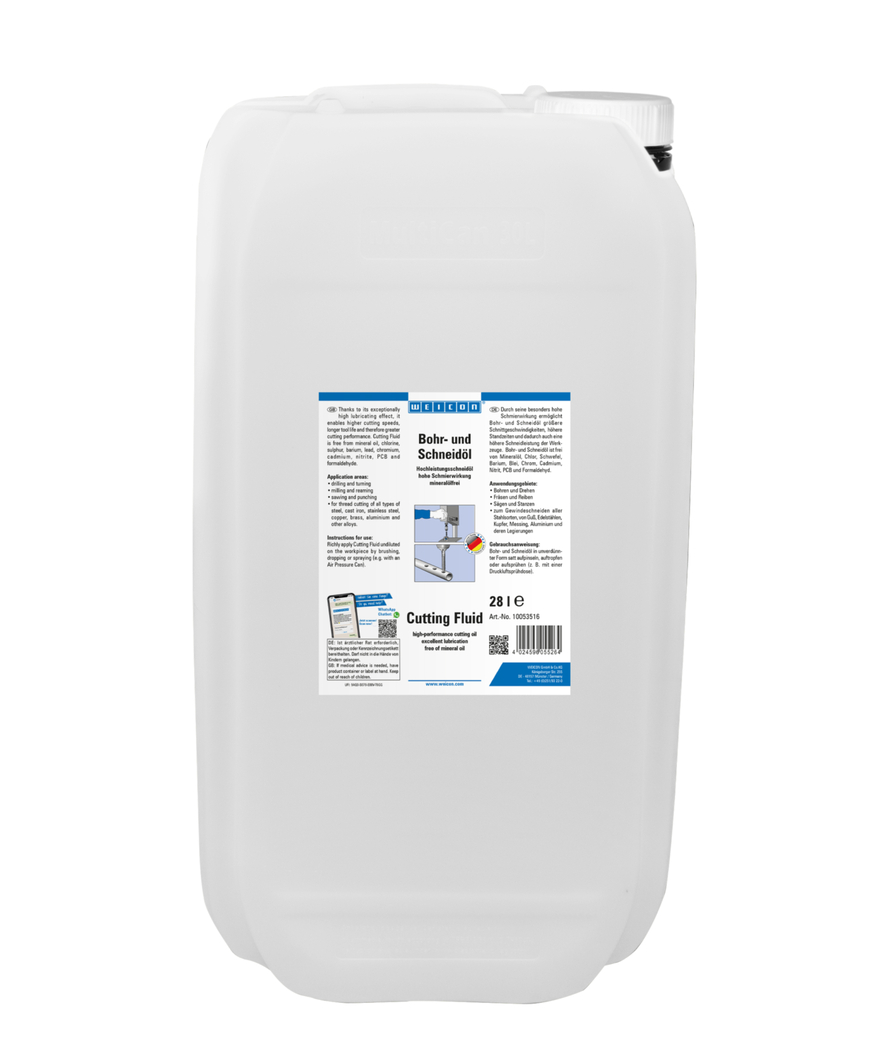 WEICON 切削油 | 高性能切削油