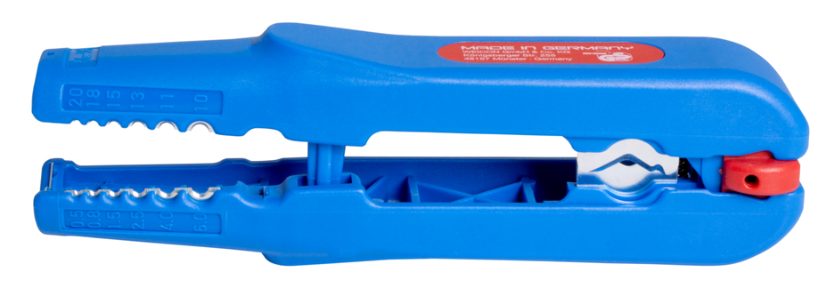 多功能剥线钳 No. 400 | multifunctional stripper I working range stripping 0,5 - 6,0 mm² / skinning 8 - 13 mm Ø 多功能剥线钳 No. 400 | multifunctional stripper I working range stripping 0,5 - 6,0 mm² / skinning 8 - 13 mm Ø