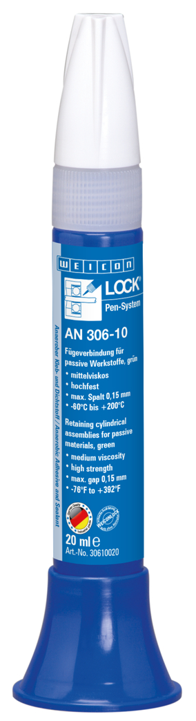 WEICONLOCK® AN 306-10 固持胶 | 高等强度，适用于惰性材料，获饮用水接触许可