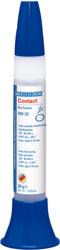 瞬间胶 VM 20 氰基丙烯酸酯粘合剂 | instant adhesive with low viscosity for metal