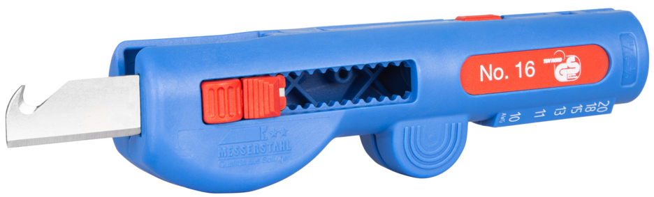 16号四用剥皮器 | multifunctional stripper I working range stripping 0,5 - 6,0 mm² / skinning 8 - 13 mm Ø 16号四用剥皮器 | multifunctional stripper I working range stripping 0,5 - 6,0 mm² / skinning 8 - 13 mm Ø