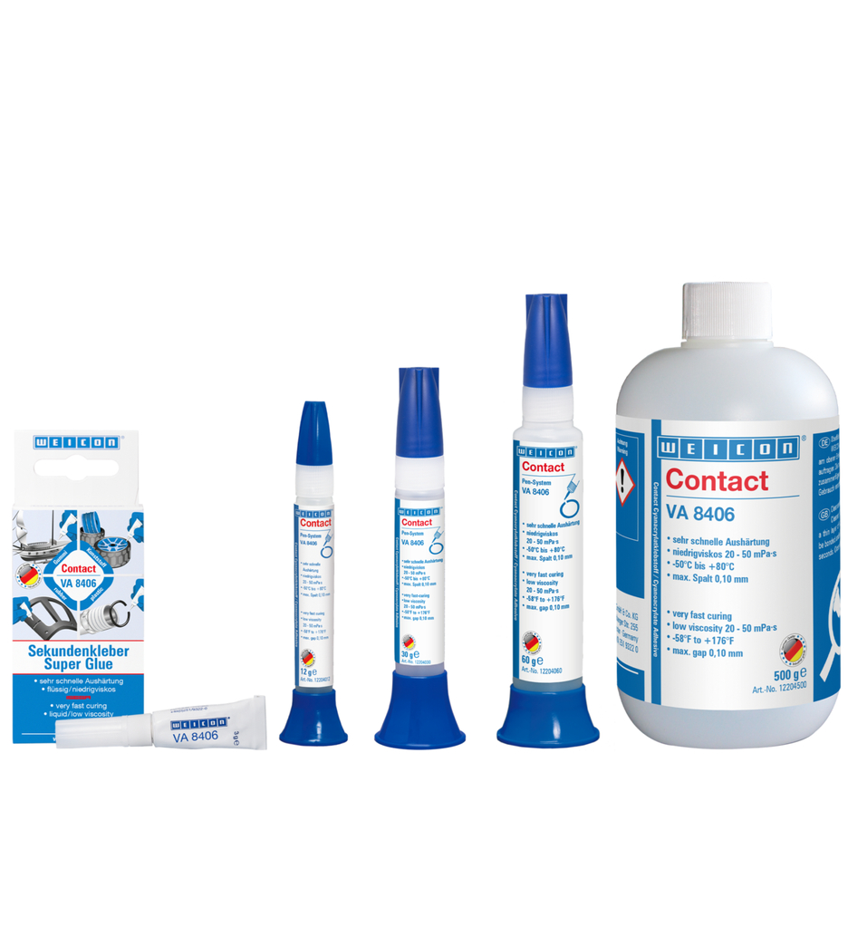 VA 8406 氰基丙烯酸酯粘合剂 | instant adhesive for quick fixing and bonding