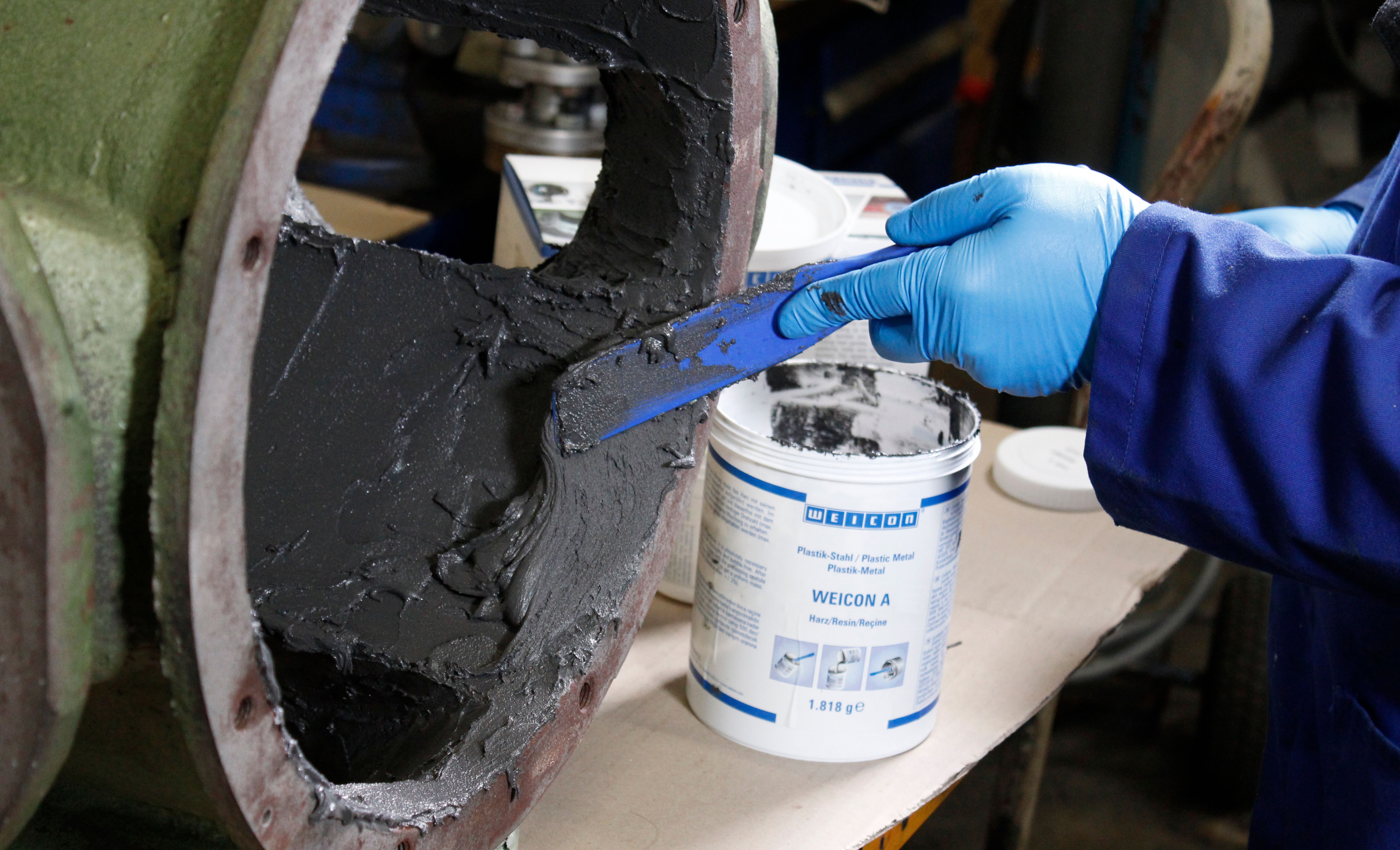 修補材料注入泵中