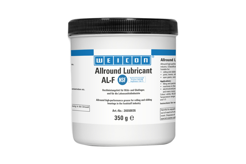 高效润滑脂 AL-F | 食品级的多功能润滑脂