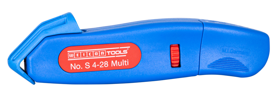 电缆刀 No. S  4-28 Multi | 切割直径 4 - 28 mm，同时内置适用于 0.5 - 6.0 mm² 线缆的剥线功能